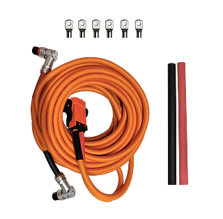 Kit de câbles de sortie de batterie G 10 m (positif et négatif)