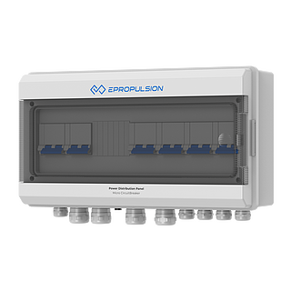 Boîtier de distribution 96 V CC