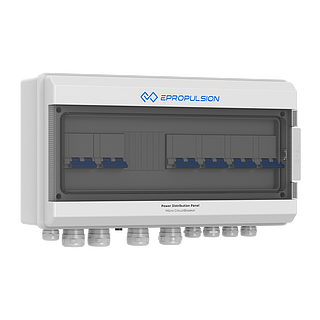 Boîtier de distribution 96 V CC