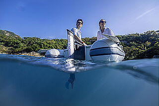 Moteur hors-bord eLite à arbre long