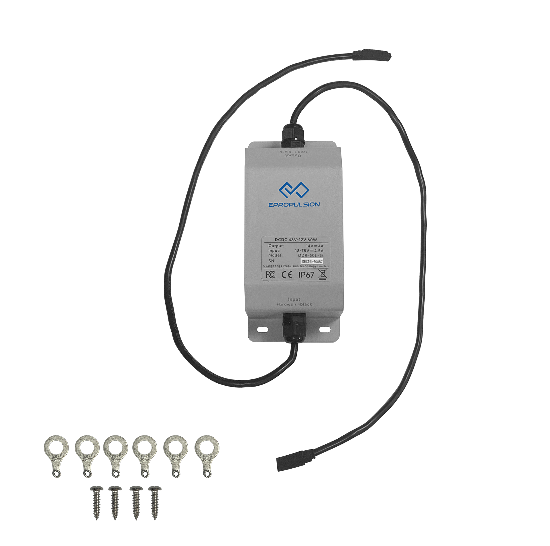 DCDC 48 V-12 V 60 W
