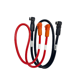 Câble de raccordement de batterie E 5 m (positif et négatif)