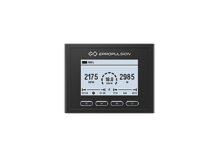 Panneau d'affichage externe de la batterie E