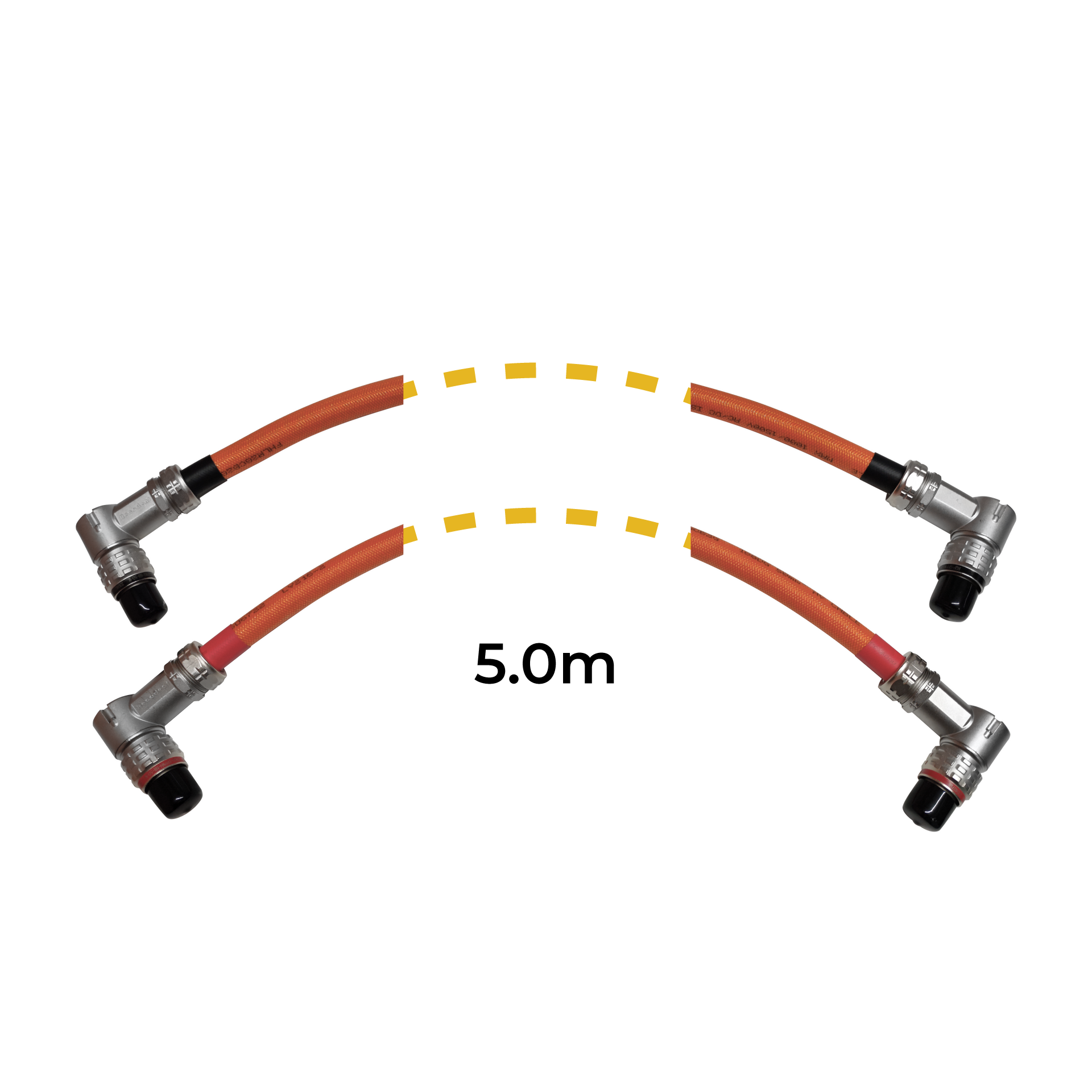 Câble de raccordement de batterie G 5 m (positif et négatif)