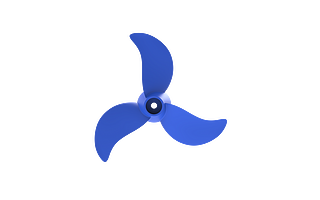 Hélice à pas élevé NAVY .0