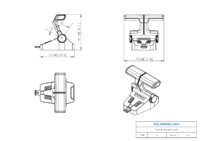 Dessin technique - Télécommande double Evo