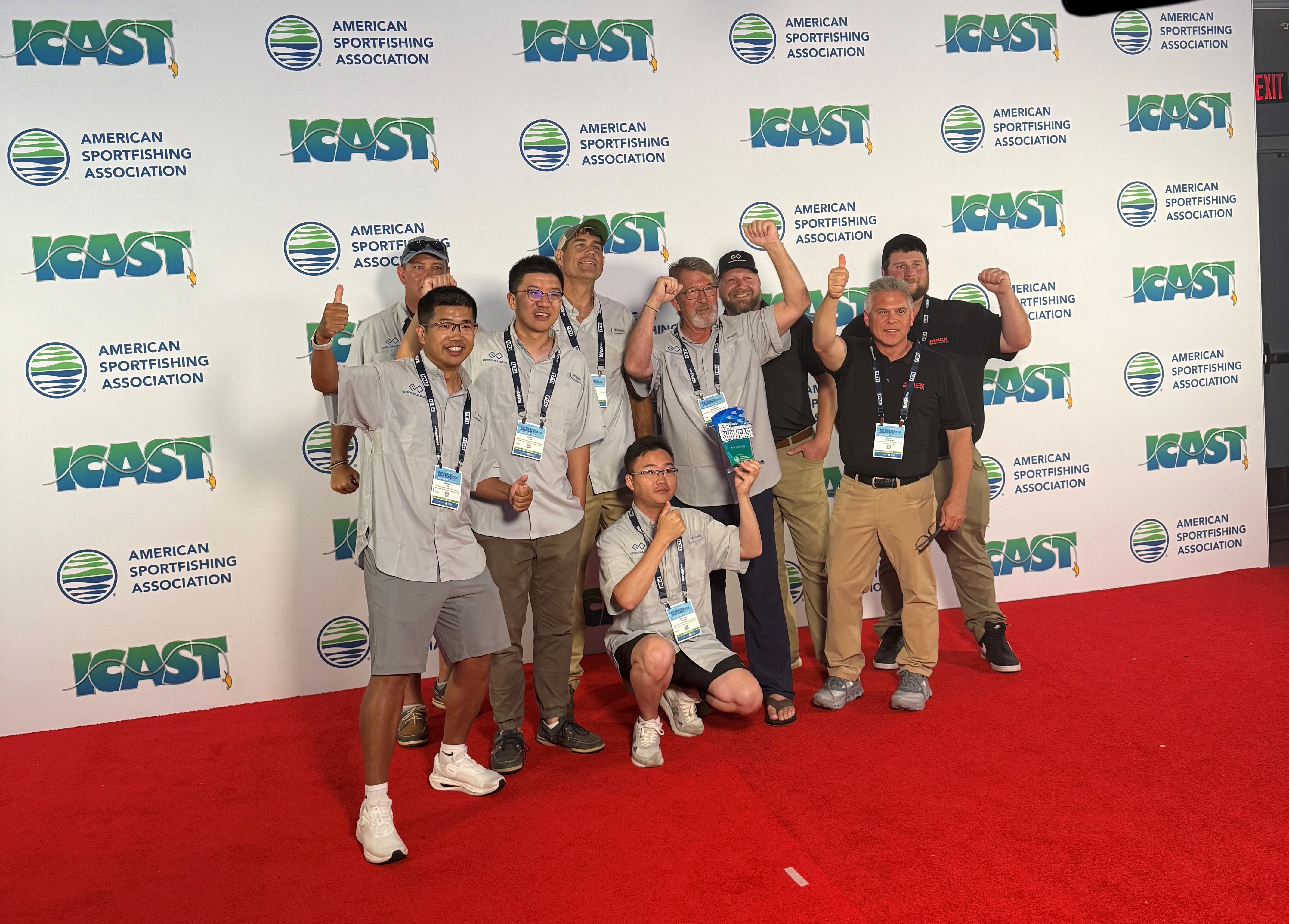 Winning Team at ICAST