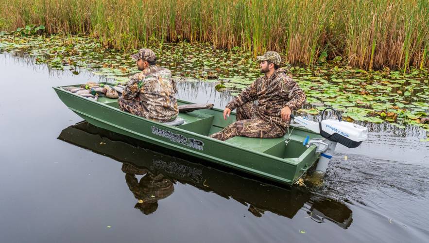 ePropulsion Spirit 1.0 Plus on DuraNautic Utility Boats