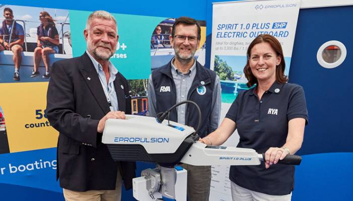 ePropulsion and Royal Yachting Association Launch Innovation Parternship, Set to Propel the Transition to Electric Boating